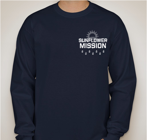 Sunflower Mission Fundraiser (Long Sleeves) Fundraiser - unisex shirt design - front