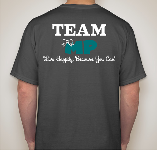 Team MP Fundraiser - unisex shirt design - back