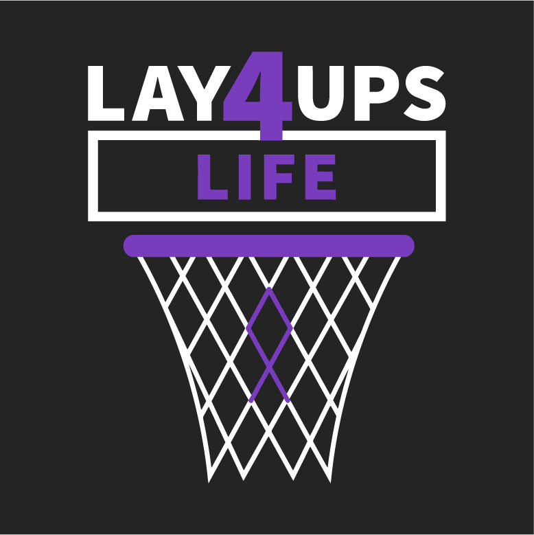 Layups 4 Life shirt design - zoomed