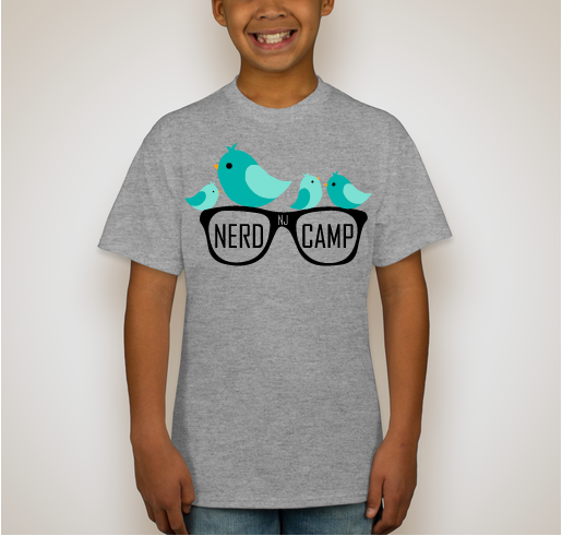 NerdcampNJ 2018 Fundraiser - unisex shirt design - back