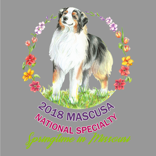 MASCUSA 2018 National Specialty shirt design - zoomed