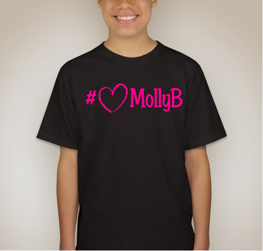 #LoveMollyB Special Fundraiser to Raise Awareness for Suicide Prevention Fundraiser - unisex shirt design - back