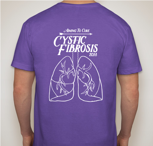 Hunting for Colton's Cystic Fibrosis Cure Fundraiser - unisex shirt design - back