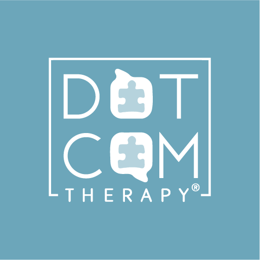 DotCom Therapy Lights it Up Blue! shirt design - zoomed