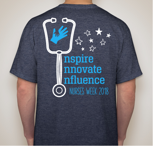 2018 Nemours Nurses Week Tshirt Fundraiser - unisex shirt design - back