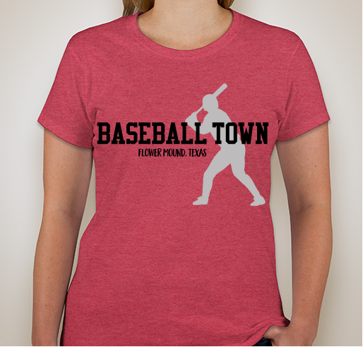 Baseball Town Fundraiser - unisex shirt design - front