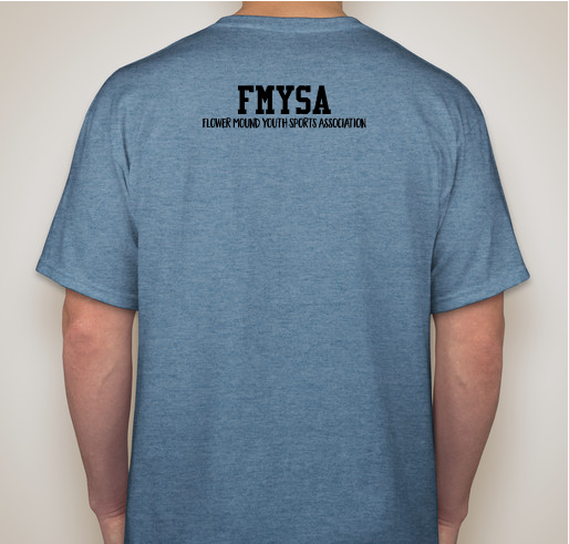 Baseball Town Fundraiser - unisex shirt design - back