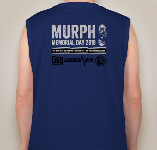2018 Adrenaline Bootcamp Murph Fundraiser Supporting Freedom Alliance Fundraiser - unisex shirt design - back
