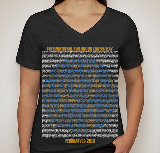 ACCO Shirt 1: Last Names #LeighStrong-Campbell Fundraiser - unisex shirt design - front