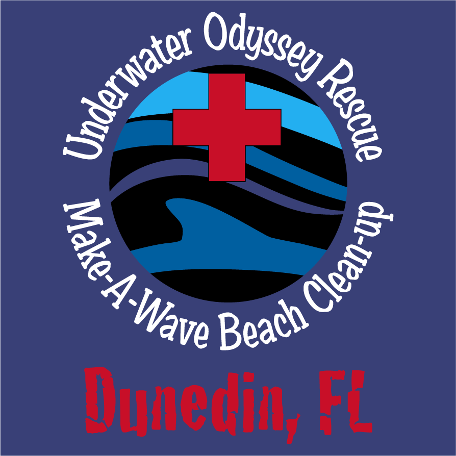 Underwater Odyssey Rescue is making waves for our very first clean planet initiative. shirt design - zoomed