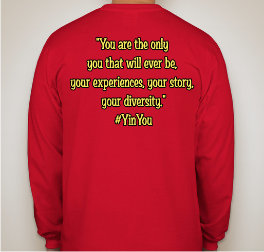 The Y in You Fundraiser - unisex shirt design - back