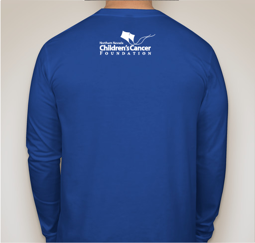 Northern Nevada Children's Cancer Foundation Fundraiser - unisex shirt design - back