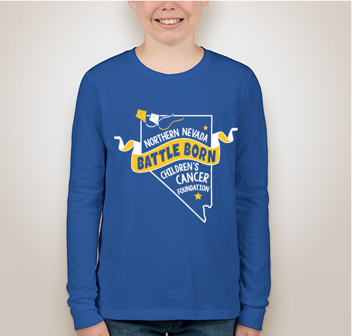 Northern Nevada Children's Cancer Foundation shirt design - zoomed