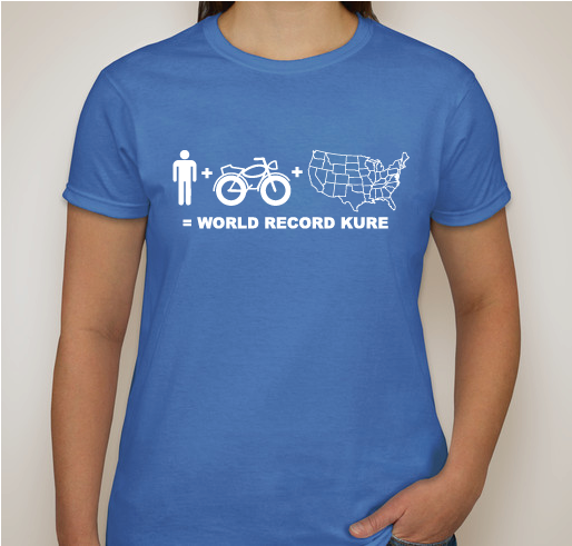 Kiwanis Unity Ride to Eliminate 2013 (KURE) Fundraiser - unisex shirt design - front