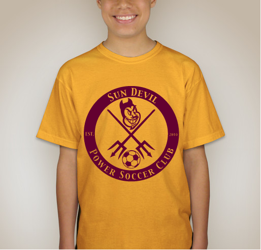 Sun Devil Power Soccer Club Fundraiser - unisex shirt design - back