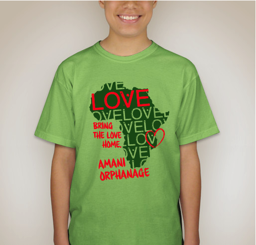 The Amani Orphanage Fundraiser - unisex shirt design - back