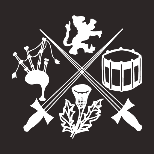 Kiltie Drum and Bugle Corps Fundraiser shirt design - zoomed
