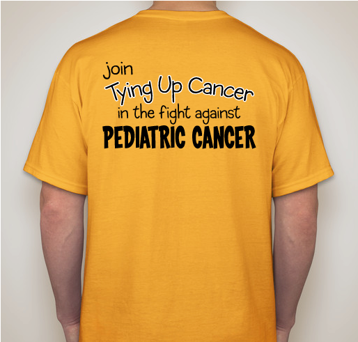 Pediatric Cancer Awareness; 1 in 5 Will Not Survive Fundraiser - unisex shirt design - back