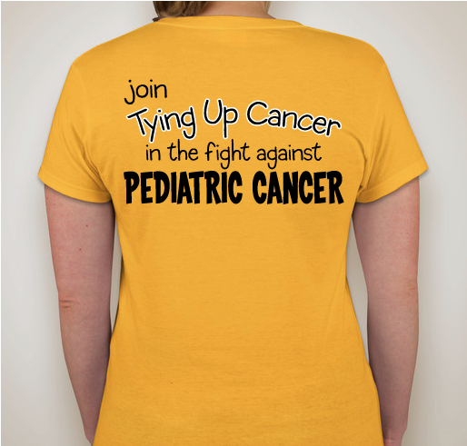 Pediatric Cancer Awareness; 1 in 5 Will Not Survive Fundraiser - unisex shirt design - back