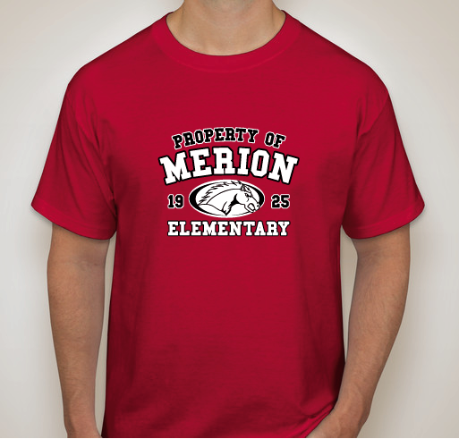 Merion Elementary School Spirit T-shirts Fundraiser - unisex shirt design - back
