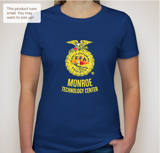 Monroe Technology Center FFA Fundraiser Fundraiser - unisex shirt design - front