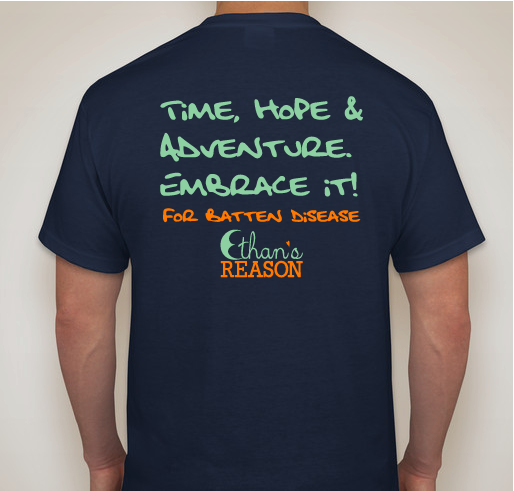 Carpe Diem for Ethan's Reason! Fundraiser - unisex shirt design - back