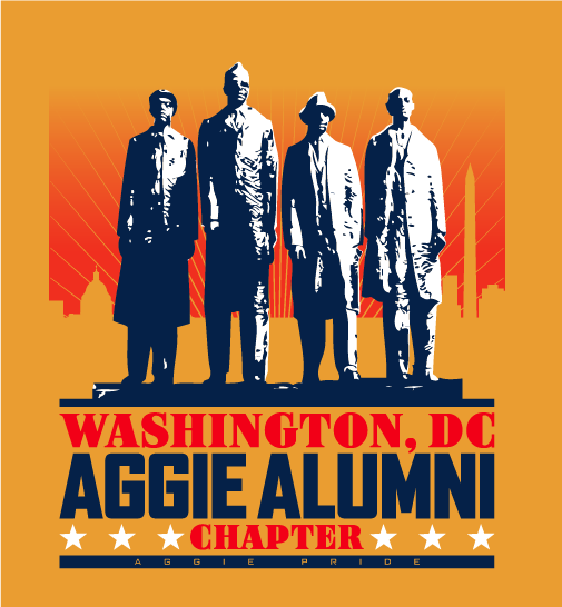 North Carolina A&T Alumni Association - Washington,DC Chapter shirt design - zoomed