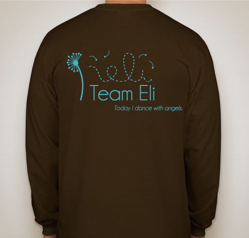 Team Eli for the Rose Bowl Parade/Donate Life Float Fundraiser - unisex shirt design - back