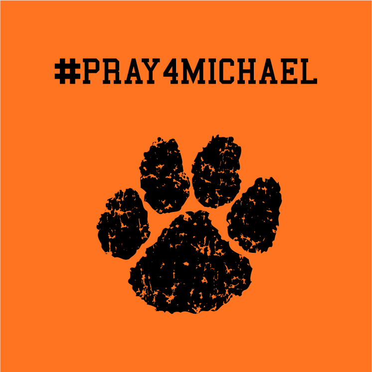 #pray4Michael shirt design - zoomed