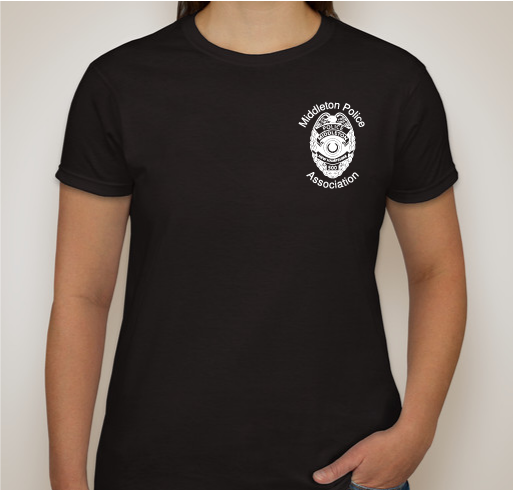 Middleton NH Police Assoication Fundraiser - unisex shirt design - front