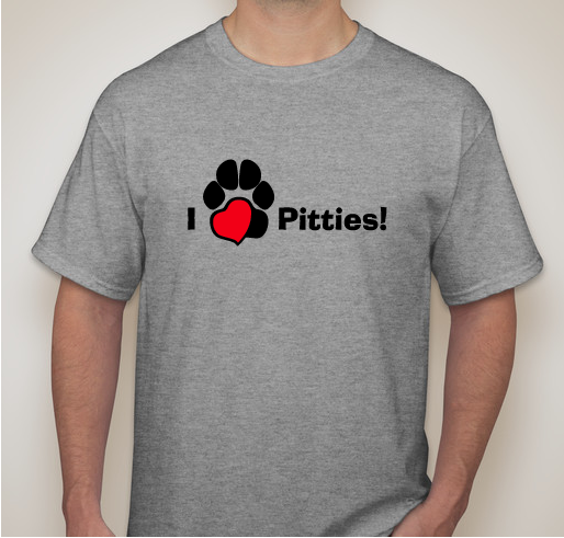 4 Luv Of Dog Pitbull Awareness Day Fundraiser - unisex shirt design - front
