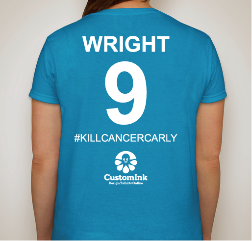 Fundraiser for Carly Wright Fundraiser - unisex shirt design - front