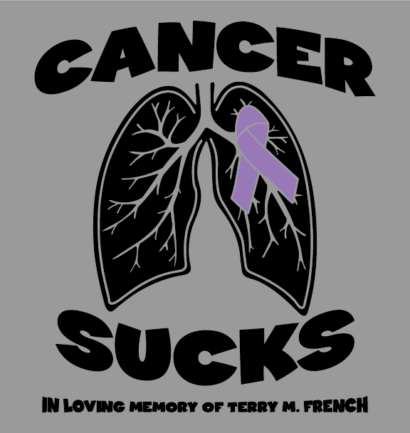 Terry M. French Funeral Expense Fundraiser shirt design - zoomed