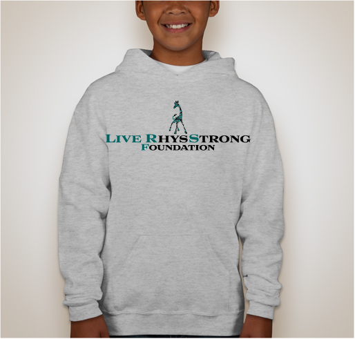 Live RhysStrong Foundation Fundraiser - unisex shirt design - back
