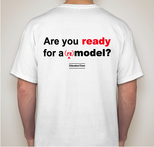 iEduCreate for Creating Communities Fundraiser - unisex shirt design - back