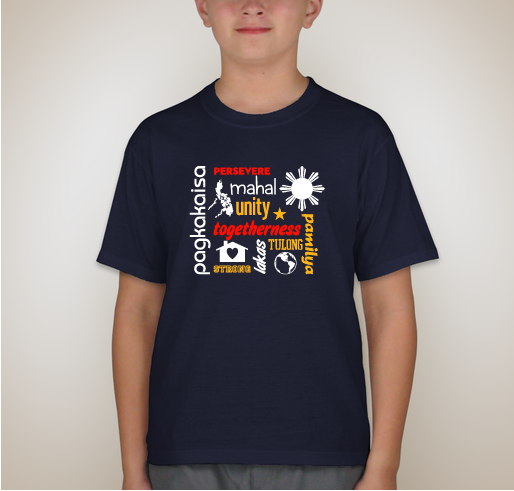 Typhoon Haiyan Relief Fundraiser - unisex shirt design - front