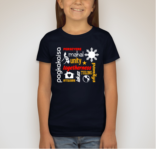 Typhoon Haiyan Relief Fundraiser - unisex shirt design - back