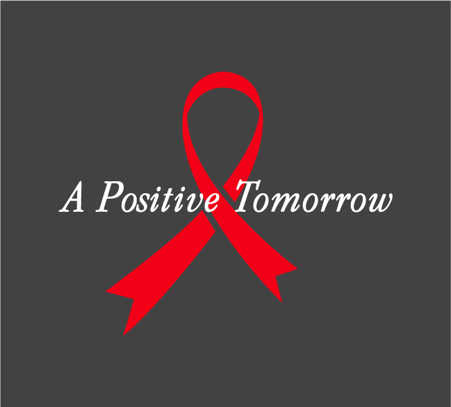 A Positive Tomorrow shirt design - zoomed