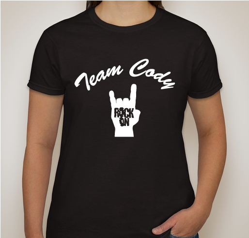 Team Cody Rapp Fundraiser - unisex shirt design - front