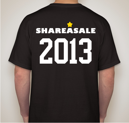 ShareASale's "I *heart* Cyber Monday" PMA Fundraiser Fundraiser - unisex shirt design - front