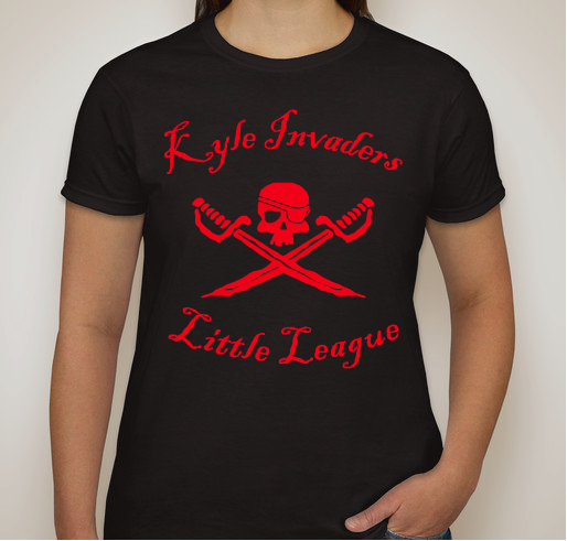 Kyle Invaders Little League Fundraiser - unisex shirt design - front