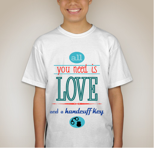 Our Life Sentence for Love Fundraiser - unisex shirt design - back