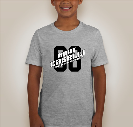 In Memory of Kurt Caselli Fundraiser - unisex shirt design - front