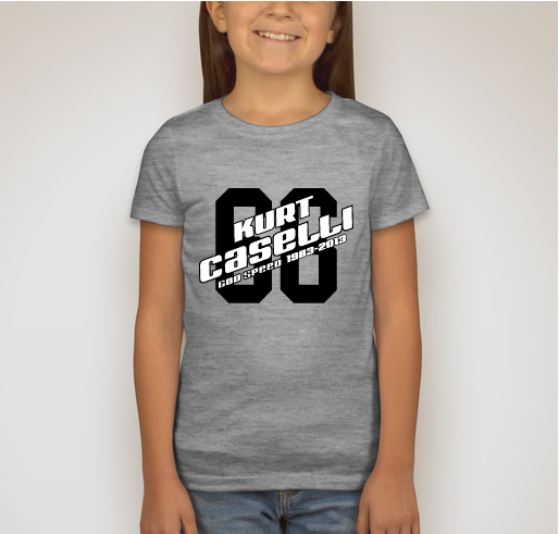 In Memory of Kurt Caselli Fundraiser - unisex shirt design - back