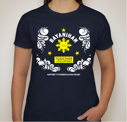 Typhoon Haiyan Relief Appeal T-Shirt Fundraiser - unisex shirt design - front