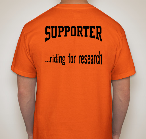 Team One4theRoad T-shirt Fundraiser! Fundraiser - unisex shirt design - back
