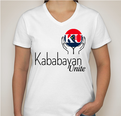Kababayan Unite Fundraiser - unisex shirt design - front
