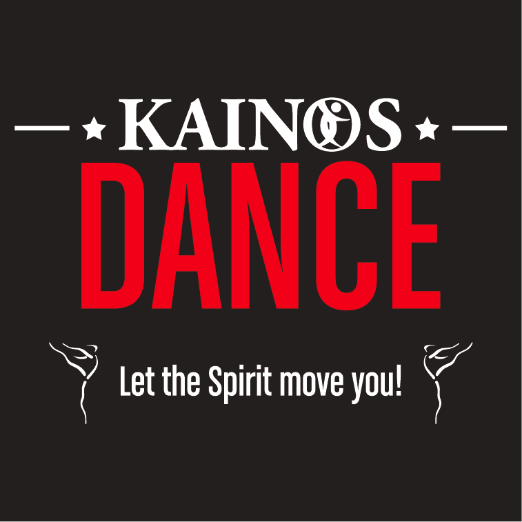Kainos Dance Uniform and Costume Fundraiser shirt design - zoomed