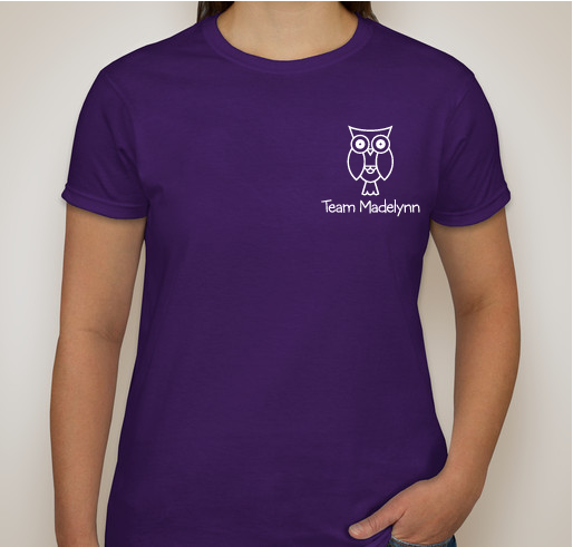 Team Madelynn Fundraiser - unisex shirt design - front