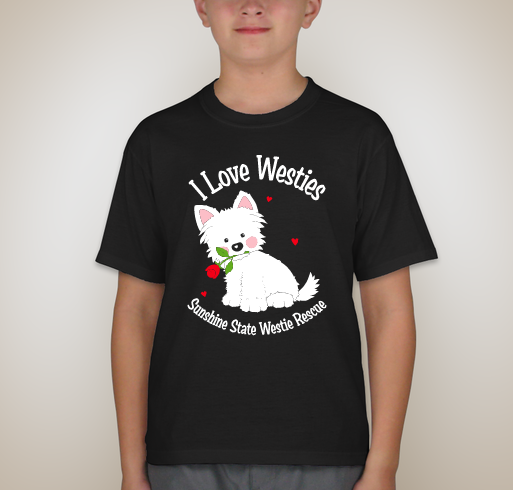 Sunshine State Westie Rescue Fundraiser - unisex shirt design - back